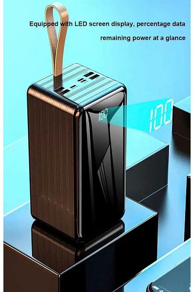 Bastec Power Bank, 40000 mAh Portable Battery, Fast Charging, Huge Capacity and High Durability