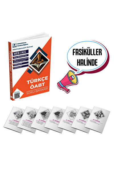 Dizgi Kitap 2025 Meb Ags ÖABT Türkçe Öğretmenliği Soru Bankası Adem Hakan