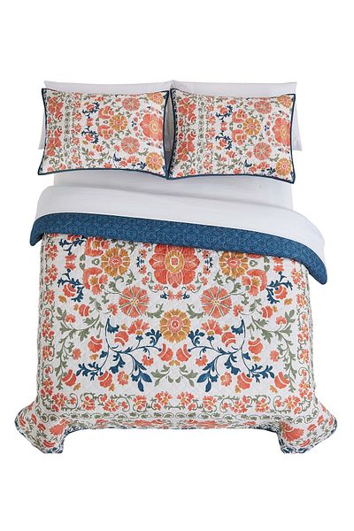 Orange Bed & Bath New Big | 2-piece Single Size Bed Quilt - Big Catalina|orange236× 203 Cm