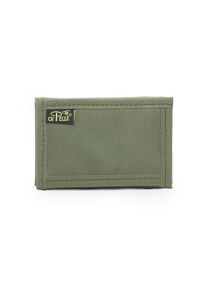 İMAKS Velcro Zippered Coin Compartment Fabric Sports Soldier Child Adult Unisex Card Holder Wallet Green A150