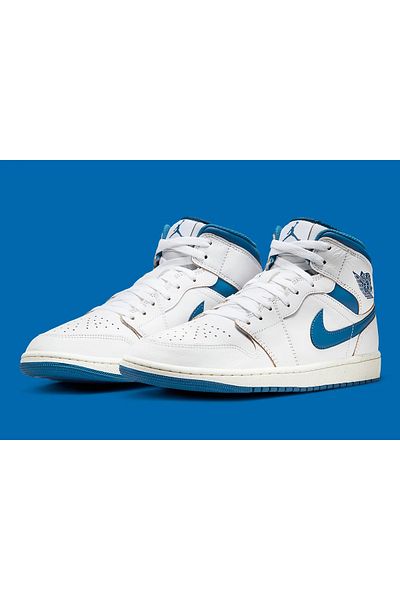 JORDAN 1 Mid Se Sports Shoes (We Recommend You to Get Half a Number Bigger)