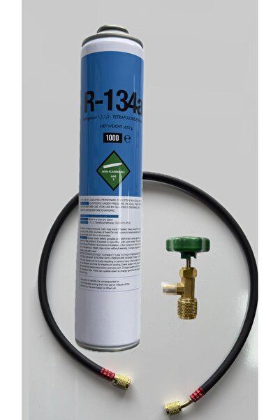 civelek soğutma R134a Gaz Verme Seti Gaz - Vana - Hortum