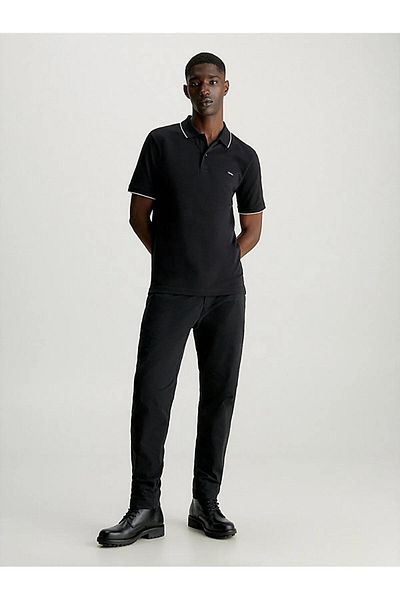 Calvin Klein Stretch Pıque Tıppıng Polo Men's Polo T-Shirt K10K112751