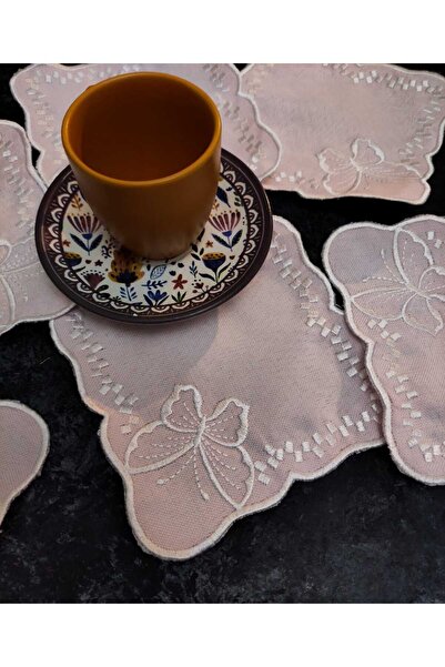 Çt Çeyizci Tekstil Sunumluk Peçete, Kokteyl Peçetesi, Kahve Yanı Sunumluk, Ba...