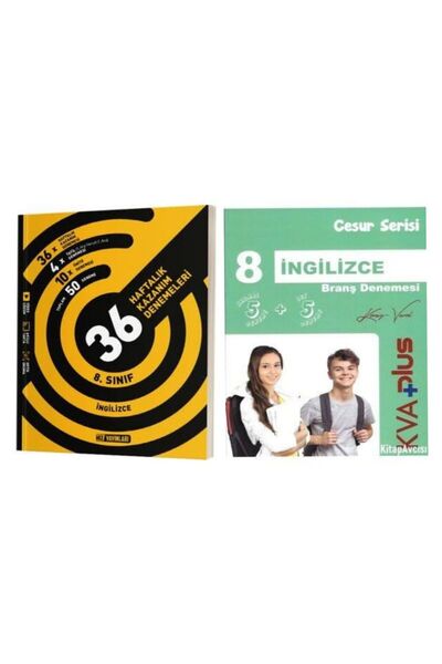 Hız Yayınları 8.Sınıf İngilizce 36 Haftalık Kazanım Denemeleri Ve İngilizce B...