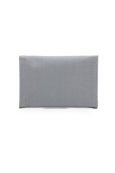 İMAKS Velcro Zippered Coin Compartment Fabric Sports Soldier Child Adult Unisex Card Holder Wallet Gray A150