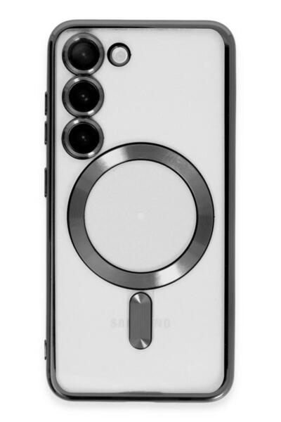 UnDePlus Samsung Galaxy S25 Case Magsafe Camera Lens Protected Transparent Silicone Cover