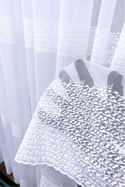 Payidar Living Room Bedroom Straight Avangard Brillant 2025 Season 1/3 Dense Pleat Tulle Curtain