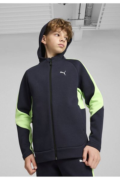 Puma EVOSTRIPE Full-Zip Hoodie Youth