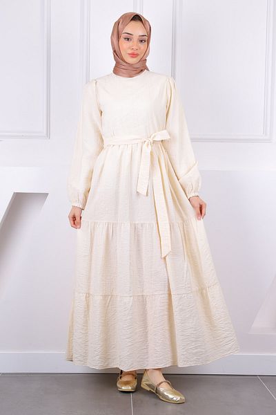 İmajButik Φόρεμα με γιακά με πέτρινο μωρό