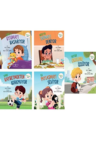 TÜRKİYE İŞ BANKASI KÜLTÜR YAYINLARI Farkındalık Serisi 5 Kitap / Uyumayı Başa...