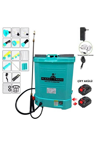 PLANT MATE Lityum Akülü İlaçlama Pompası HX 16-C 16 lt 2 Bataryalı