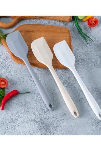 şirin eşyalarım Cream Silicone Spatula - 27 cm / 1 Piece