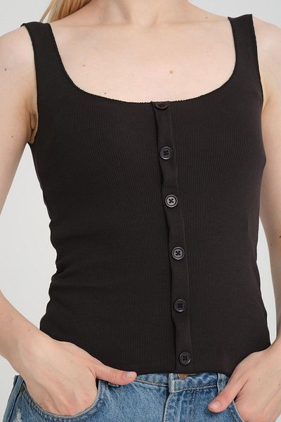 Store 100% Cotton Buttoned Strap Blouse