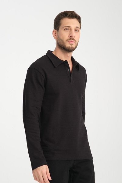 Store 100% Cotton Long Sleeve Men's Sweatshirt - Comfortable and Stylish