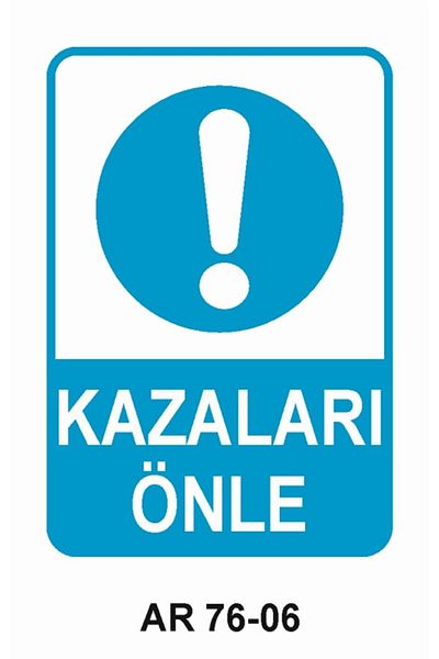 Outdoor One Work Safety Warning Sign 2 Pcs 21X29Cm
