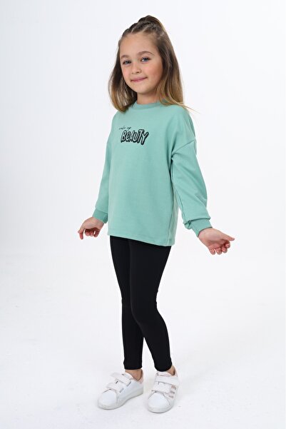 Toontoy Girl's Beauty Printed Leggings Set