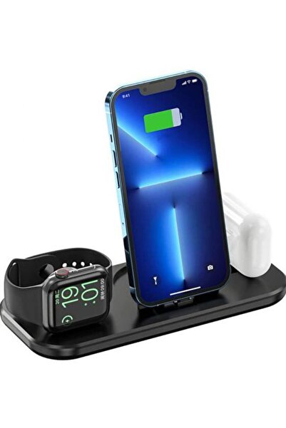 Hasyılmaz A32 3 in 1 iPhone Watch Wireless Şarj Standı