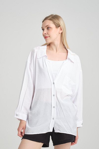 Store 100% Cotton, Oversize Shirt - Comfortable and Stylish