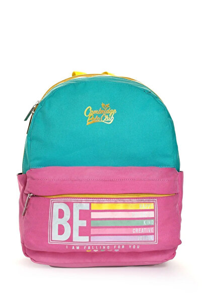 Cambridge Polo Club Be Happy Unisex Children's Kindergarten Bag with Front Po...