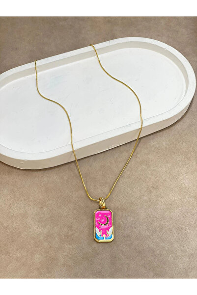 İNN JEWELLERY Çelik Kolye Kararmaz Nazar Boncuğu Figürlü (2 YIL İTHALATÇI GAR...