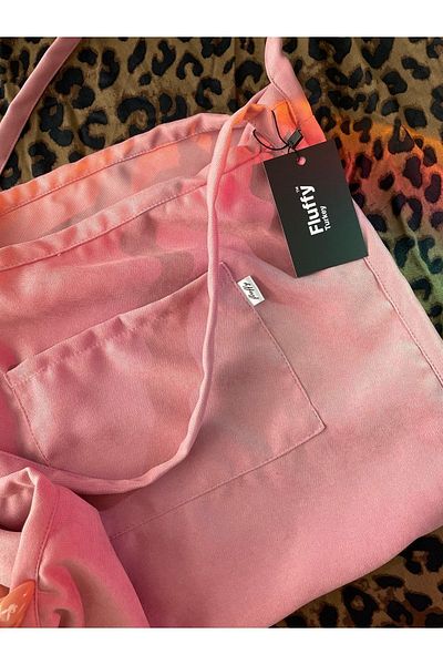 fluffy Mute Bag Lolita 00s Shopper Bag Τσάντα ώμου με φερμουάρ (32/36)