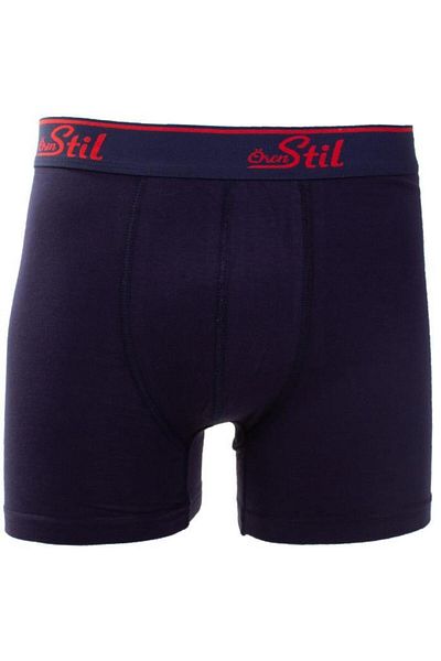 ÖREN STİL Ören Style 44-8032 Navy Blue 3 Pack Ανδρικά βαμβακερά Lycra Boxer
