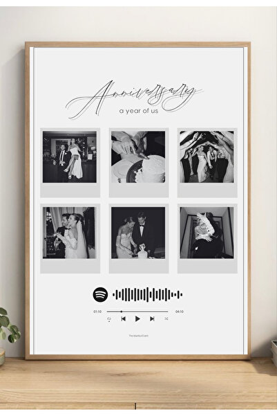 The Istanbul Event Kişiselleştirilebilir Fotoğraflı Yıldönümü Hediyesi Anniversary Posteri - Çerçevesiz Poster