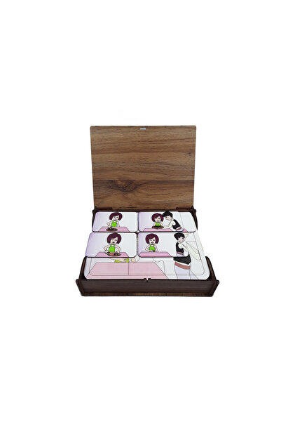 melbeypuzzle Melbey  6 eylemli Sıralı eğitici kartlar ve  6'lı puzzleler -Ell...