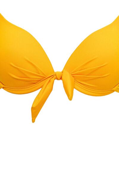 AQUAVİVA Σετ μπικίνι Aquaviva Γυναικείο μουστάρδα Jasmine Bow Underwire