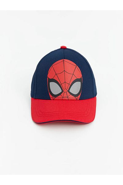 LC Waikiki Lcw Accessories Navy Blue Spider-Man Printed Boy's Cap Hat