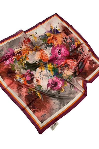 İpekal Λεπτό κασκόλ 90 X 90 Silk Voile - 04883