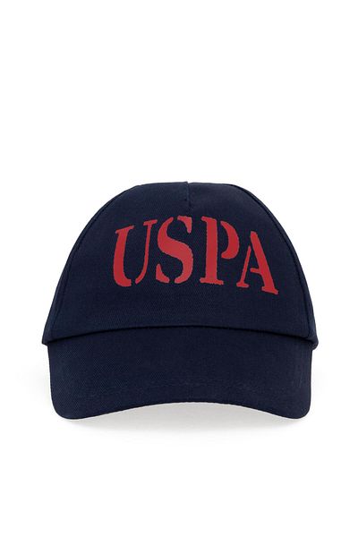 U.S. Polo Assn. Американска поло асоциация. ЧЕРНА ШАПКА ОТ ТЪКАН ПЛАТ