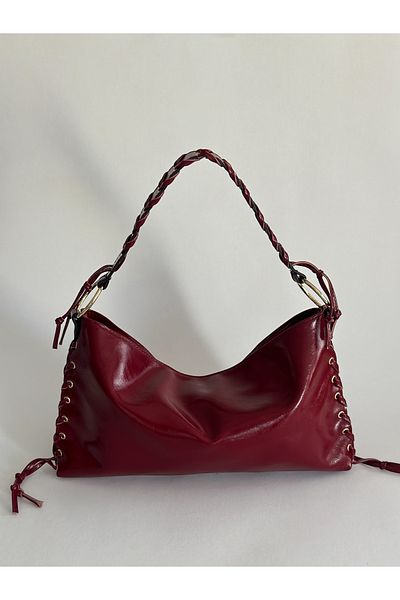 Boutiquehaki Jena Knitted Strap Casual Hand and Shoulder Bag