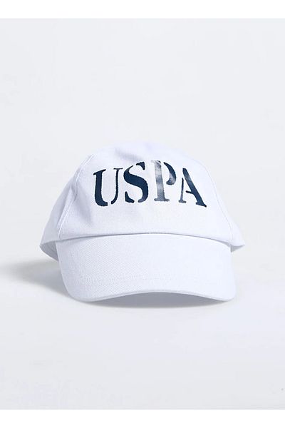 U.S. Polo Assn. U.S.Polo Assn. Woven Fabric White Hat