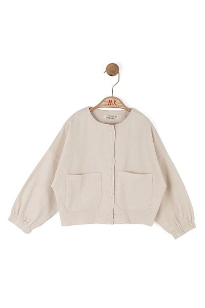 nk kids Girl's Jacket - Cream 38632