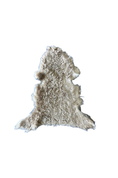 ln leather Real Long Sheepskin - Natural Long Sheepskin - Natural Sheepskin