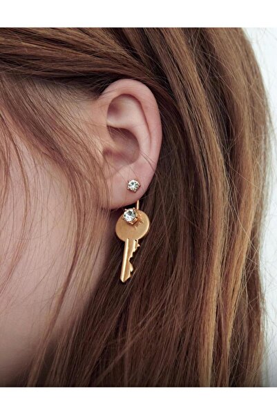 Venus Design Çelik Anahtar Küpe