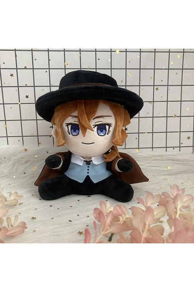 Choice 20cm A Anime Bungou Stray Dogs Plush Toy Edogawa Rampo Nakahara Dazai Osamu Plush Doll Cosplay Chara