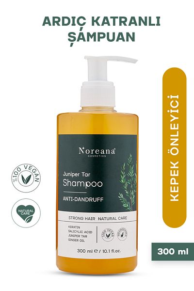 Noreana Keratin Salicylic Acid Scalp Care Anti-Dandruff Shampoo with Juniper Tar
