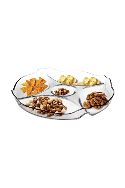 Paşabahçe Glass Breakfast - Snack Serving Plate
