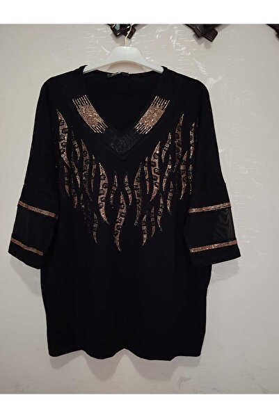 anne moda ankara Βραδινό φόρεμα από 95% ποιότητας βαμβάκι - Buluz Sparkling Style