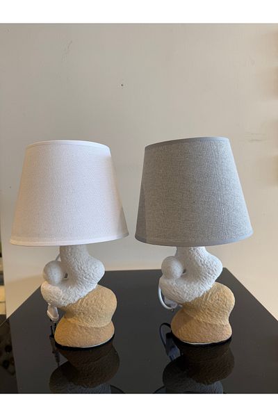 abajur Nightstand Top Lampshade
