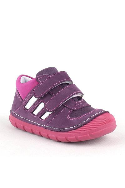 Rakerplus Grizzy Genuine Leather Purple First Step Baby Girl Shoes