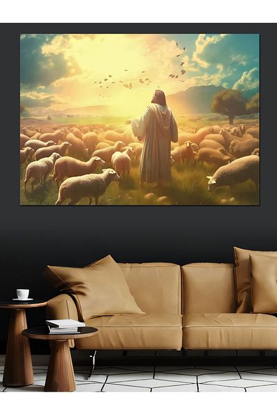 Tablomega Hz Isus Canvas Decorativ - Tablou din Lemn MDF