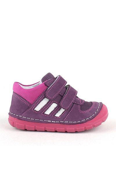 Rakerplus Grizzy Genuine Leather Purple First Step Baby Girl Shoes