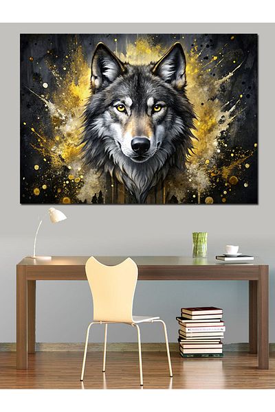 Tablomega Pânză decorativă Bozkurt - Lemn MDF