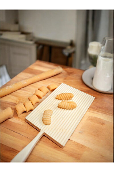 K×MING Gnocchi Italyan Makarna Tahtası ( Plastik ) İtalyan Gnocchi Makarna El...