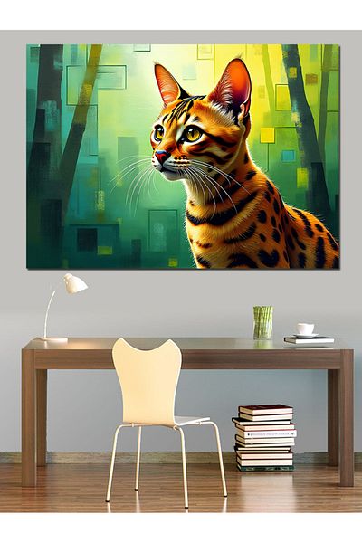 Tablomega Pictură Decorativă Canvas - Lemn MDF