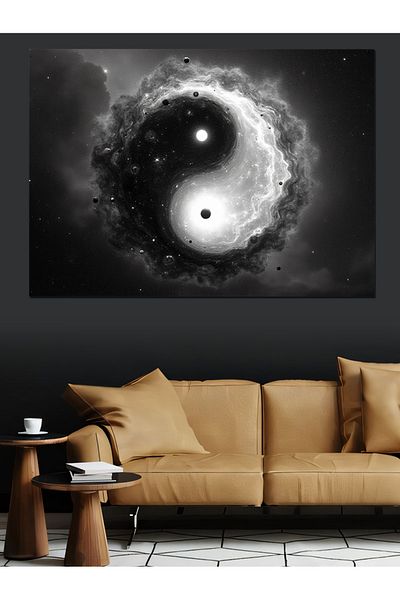Tablomega Pânză decorativă Yin Yang Art - Lemn MDF